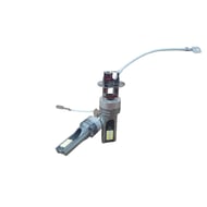 Set 2 Becuri Led Auto, H3, 120W, Lumina Alb-Rece, 15.000 Lumeni, 6000K, model GZ-3030 125SMD