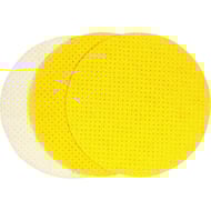 Disc de slefuit perforat 225mm, p100, velcro, 3 buc. yato yt-846023