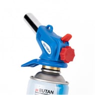 Cap arzator cu aprindere quartz, alimentare la butelie cu filet, albastru, KLL-8812