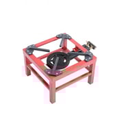 Arzator pe gaz cu rama de otel si arzator din fonta cu 2 focuri, 8 kW