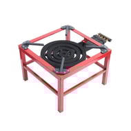 Pirostrie pe gaz, ELEFANT R04, arzator, 4 inele, fonta, propan-butan, 20.8kw