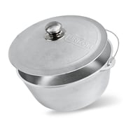 Ceaun din aluminiu alimentar, capacitate 8 L, cu suport si capac