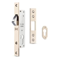 Broasca cu cioc Kale 201-20 pentru usi culisante si porti culisante, backset 20mm, lungime 130mm