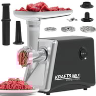 Masina de tocat carne, Kraft&Dele KD4143, 2000 W, 3 site