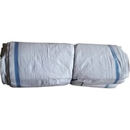 Set 100 saci rafie pentru cereale, fructe, legume si moloz, dimensiune 52X90 cm, Alb