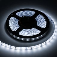 Banda led 5 metri, 12v, lumina culoare alb-rece, 6.6w/m, ip65