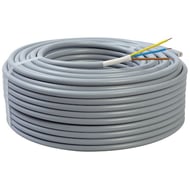 Cablu electric CYYF 3x1.5 mm², 100 m, gri, cupru, ignifug