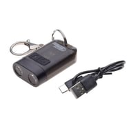 Lanterna breloc cu LED reincarcabila USB mica