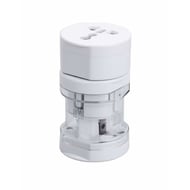 Adaptor universal pentru priza, travel, 110 - 250V AC, 10A, max. 600W, Alb