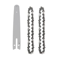 Set lama cu 2 lanturi pentru mini fierastrau cu acumulator, 8 inch, pas lant 1/4, 22 dinti