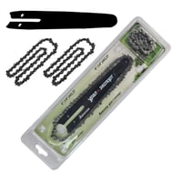 Set lama cu 2 lanturi pentru mini fierastrau cu acumulator, 6 inch, pas lant 1/4