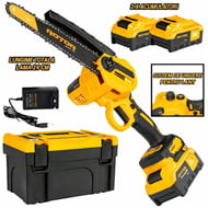 Mini drujba cu acumulator, Rotor RMC218, 2 Acumulatori, 21V, 4Ah, 500W 2 lanturi