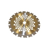 Disc motocoasa pentru tuns iarba, otel, 40 dinti cu vidia, 255x25.4 mm, dinti dubli