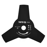 Disc Taietor Motocoasa 3 Laturi (Model Y) 255 x 25.4 x 1.6mm, Yato YT-85155