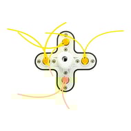 Cap tambur / mosor motocoasa cu fir "Special" cu 4 laturi (piulita 10 x 1.25)