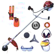 Motocoasa pe benzina Craft-Tec 6100 Ultra MX356, 2 timpi, 4.5 kW, 6 CP, 8 accesorii, Easy Start