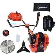 Motocoasa pe benzina, Yamamoto YBC-57, 2 timpi, 6 CP, 52 CC, accesorii incluse