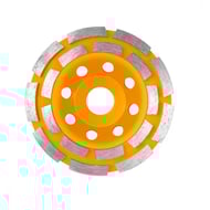 Disc de slefuit diamantat, pentru beton / piatra, diametru 125mm, segment dublu