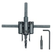 Dispozitiv ajustabil de gaurit gips-carton, pvc, 30-120 mm, Vorel 28733