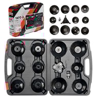 Set chei tubulare pentru filtru ulei, Yato YT-0594, 13 piese
