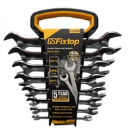 Chei fixe duble, GS Fixtop 12961, 6 - 22 mm, set 8 bucati, Industrial CR-V