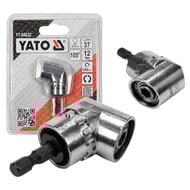 Adaptor unghiular pentru bormasina, cap inclinat, unghi 105 grade, tija hexagonala 1/4, max 1200 rpm, lungime 37 mm