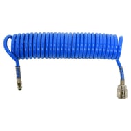 Furtun compresor aer comprimat, spiralat, 10 m, 5x8 mm, 10 bari