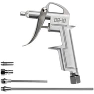 Pistol de suflat aer comprimat cu accesorii, tije 10cm/20cm