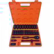 Trusa Chei Tubulare de Impact Lungi 1/2" 32 Piese