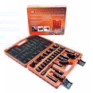 Trusa chei tubulare de impact lungi si scurte 1/2" 32 piese, MIG-2044
