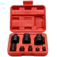 Trusa 8 piese adaptor impact, 1/4 - 1/2 - 3/8 - 3/4 - 1"