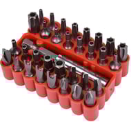 Set capete de insurubare mixt 33 bucati cu prelungitor insurubare, Vorel 66330