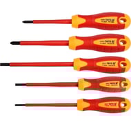 Set 5 surubelnite izolate pentru electricieni, Yato YT-2827, VDE, 1000 V