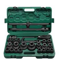 Trusa chei tubulare hexagonale forta, 26 piese 21-65 mm, 3/4 si 1 tol