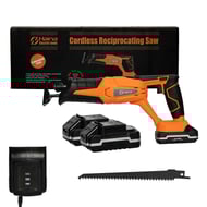 Fierastrau tip sabie cu 2 acumulatori, Haina H-1180, 25 V, 6 Ah, 1 incarcator, 3000 RPM