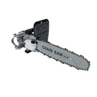 Adaptor drujba pentru flex sau polizor unghiular, cu mini rezervor pentru ungere automata lant, lant si lama 30 cm