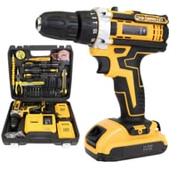 Masina de gaurit / insurubat, cu percutie, Dotvix, cu 2 acumulatori, 24 V, 2 Ah, Li-Ion