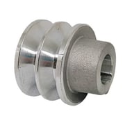 Fulie dubla motor generator, motopompa, motocultor 13 CP diametru 88mm, ax 25mm