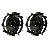 Set roti metalice cu manicot pentru motocultor, diametru 400 mm
