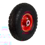 Roata liza, janta metal, 4.10/3.50-4 2PR, ax 20 mm