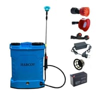 Pompa de stropit, electrica, cu acumulator, Harcov, 12V, 8A, tip rucsac, rezervor 12L