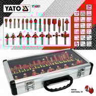 Set freze pentru lemn 25buc Yato YT-6801