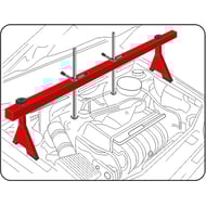 Suport Ridicare Motor Maxim 500 KG, Yato YT-55568