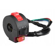 Bloc comanda lumini cu buton pornire, partea stanga, pentru atv 110, 1 mufa, 7 fire