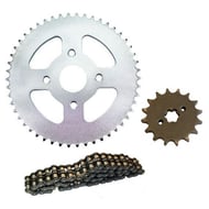 Kit lant transmisie Atv 420 - 128L si pinioane 420-41T / 420-14T