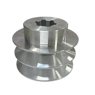 Fulie dubla motor generator, motopompa, motocultor, model caneluri