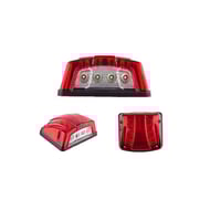 Set 2 lampi pentru numar inmatriculare, LED NEON, 12-24V, alb-rosu