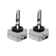 Set 2 Becuri Auto Xenon Far D3S White Super Vision , 35W, 6000K, Suport Metalic