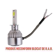 Set 2 Becuri LED Auto H1, C6, 6000K, 36 W, 3800 Lumeni