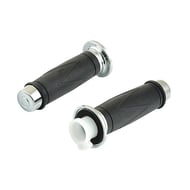 Mansoane ghidon moto, cauciuc, negre, model 4